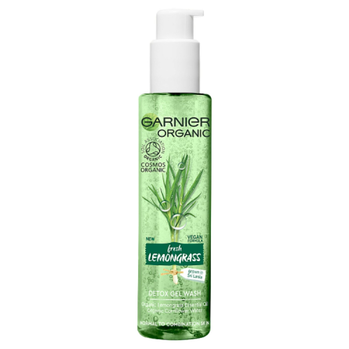 Garnier Skincare Organic Lemongrass Gel Wash 