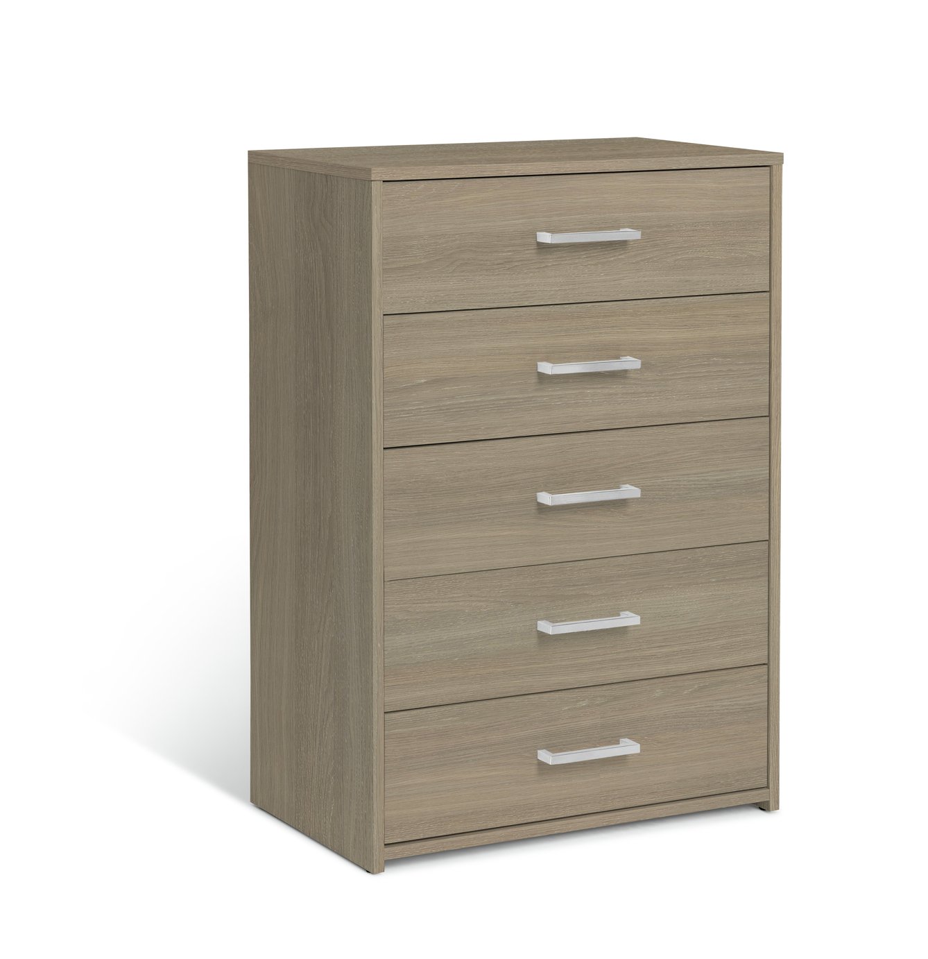 Argos Home Oslo 5 Drawer Chest - Oak