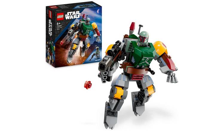 Buy LEGO Star Wars Boba Fett Mech Figure Building Toy Set 75369