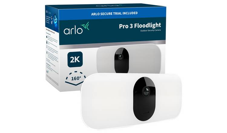 Arlo Pro 3 Floodlight Outdoor Security Camera 1 pack – White