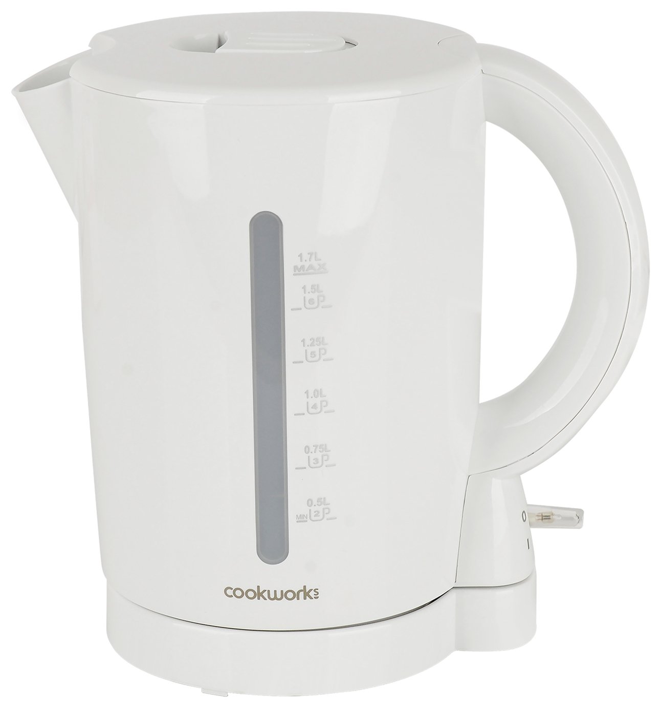 Cookworks WK8321 New Basic Kettle - White