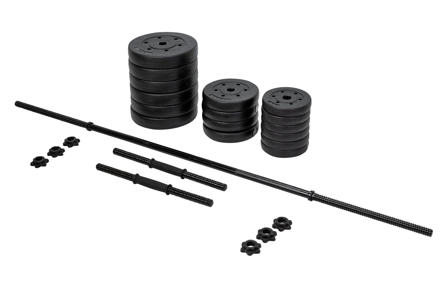 Opti Vinyl Barbell and Dumbbell Set Review