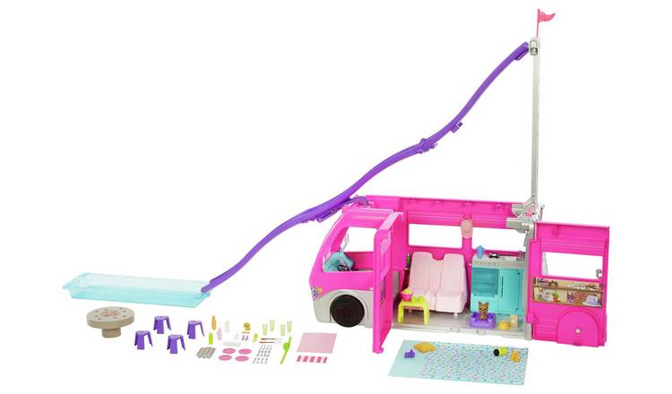 Buy Barbie Dream Camper Vehicle Playset Doll accessories Argos