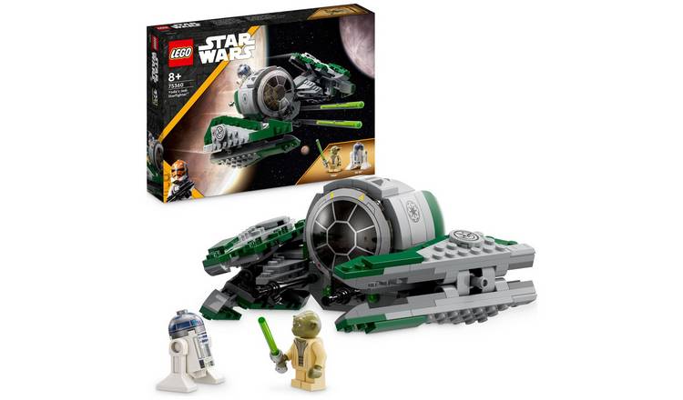 Buy LEGO Star Wars Yoda s Jedi Starfighter Set with R2 D2 75360