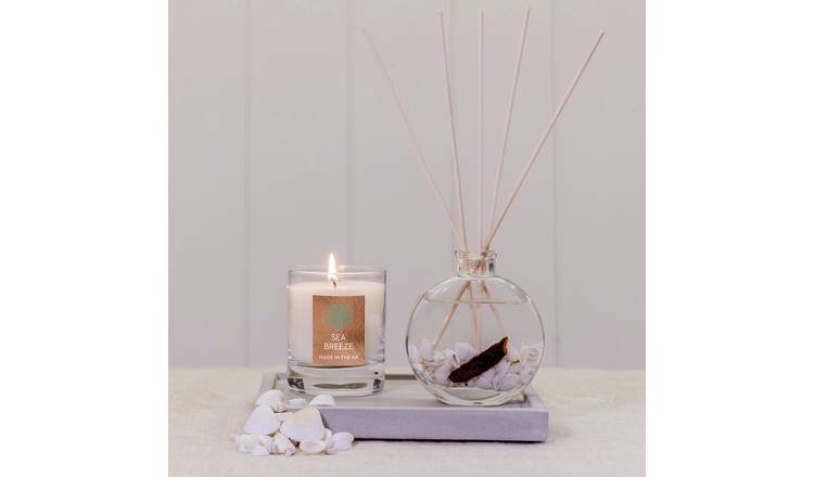 Stoneglow Candles Medium Boxed Candle - Sea Breeze