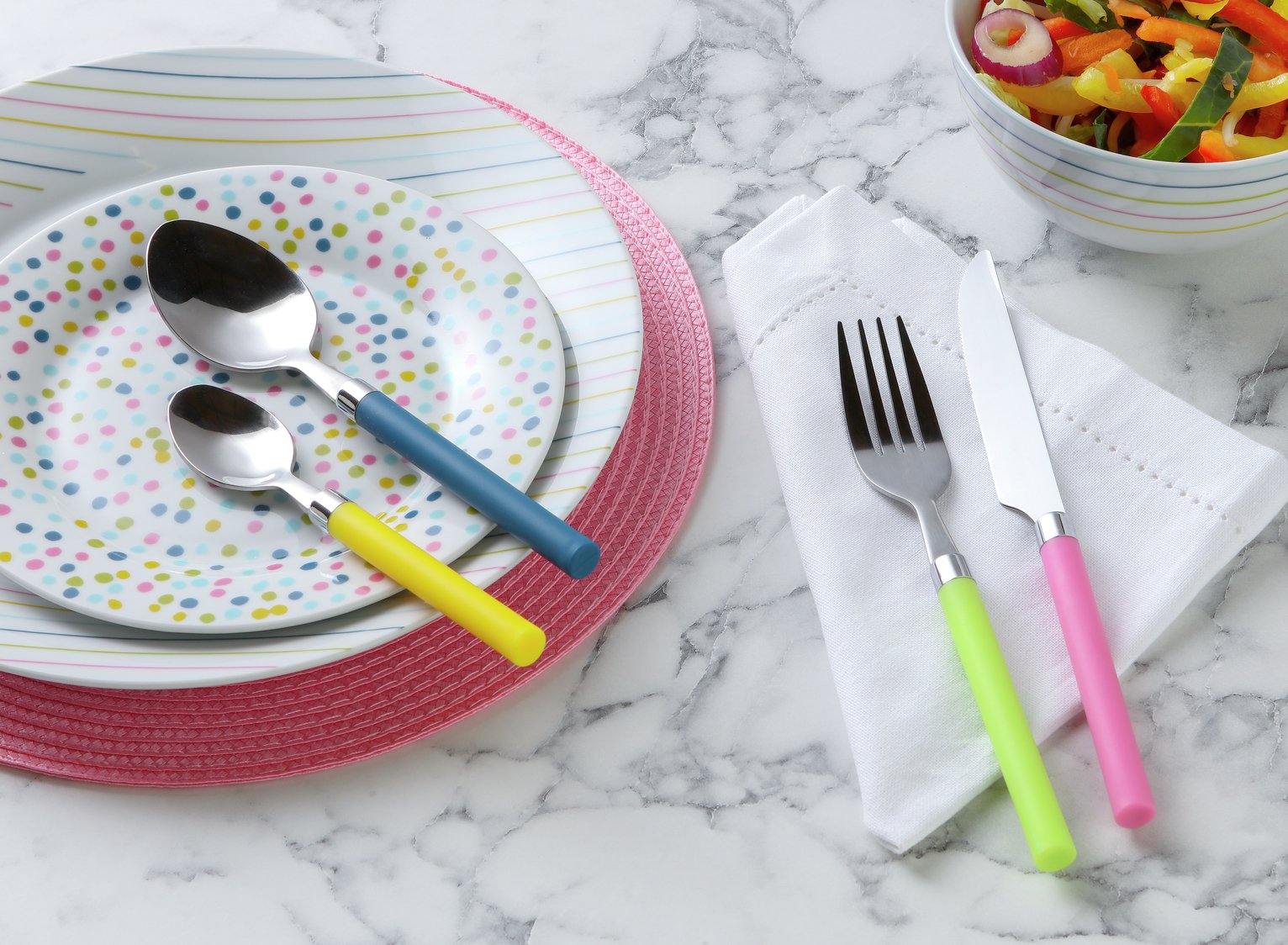 Argos Home Brights Coloured Handle Cutlery Review