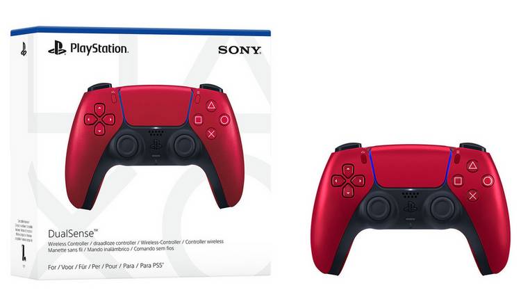 Red ps4 shop controller argos