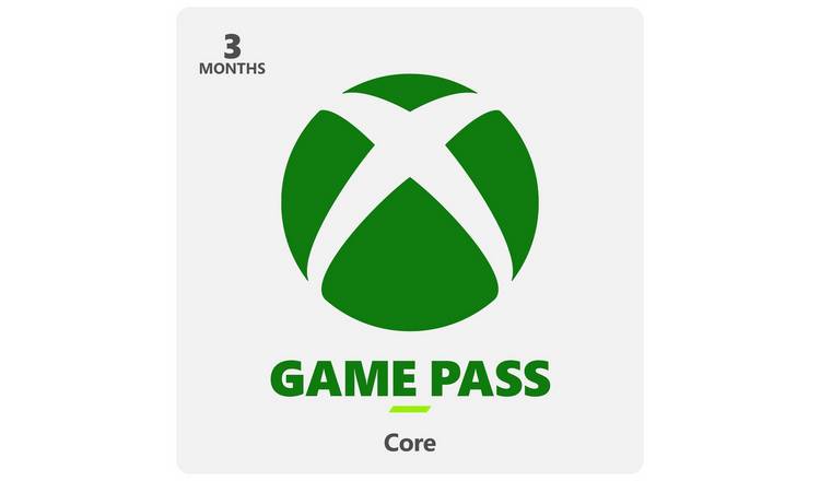 Buy Xbox Game Pass Core 3 Months Digital Download null Argos