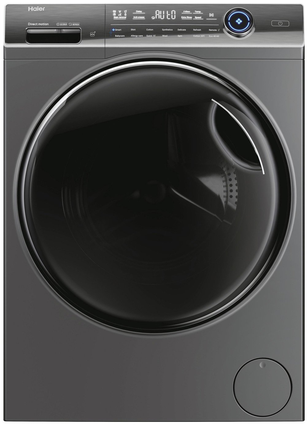 Haier HW110 B14979S8EU1 11KG 1400 Washing Machine - Graphite