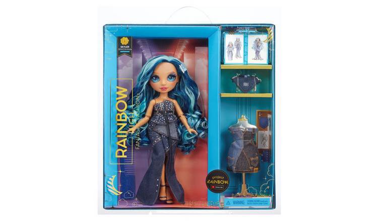 Toy Rainbow High Fantastic Fashion Doll- Skyler (blue), Posters, Gifts,  Merchandise