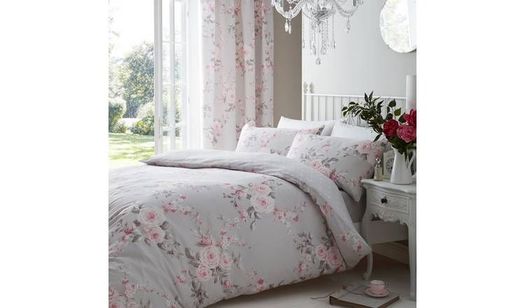 Catherine Lansfield Canterbury Duvet Cover and Pillowcase Set