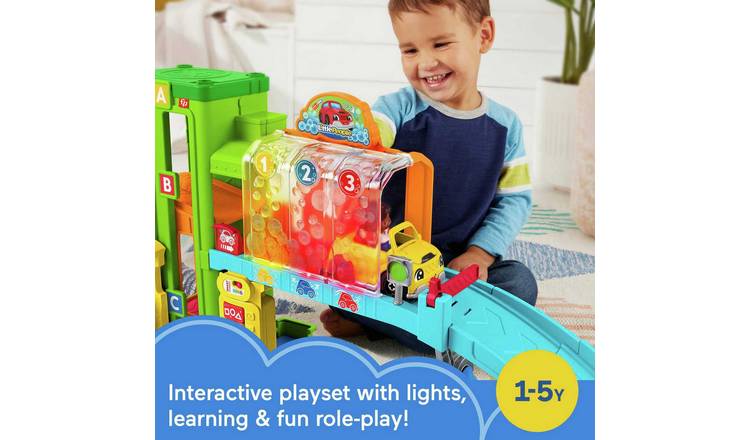 Buy Fisher Price Little People Light Up Learning Garage Playset