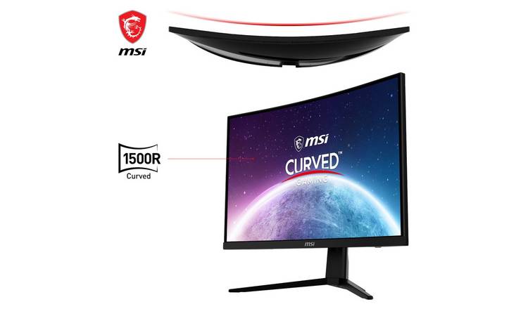 MSI G2422C 24 Inch, Full Hd, 180Hz, Amd Freesync Premium, Curved Gaming  Monitor - Computer Chips