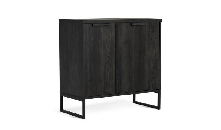 Black 2 on sale door cabinet