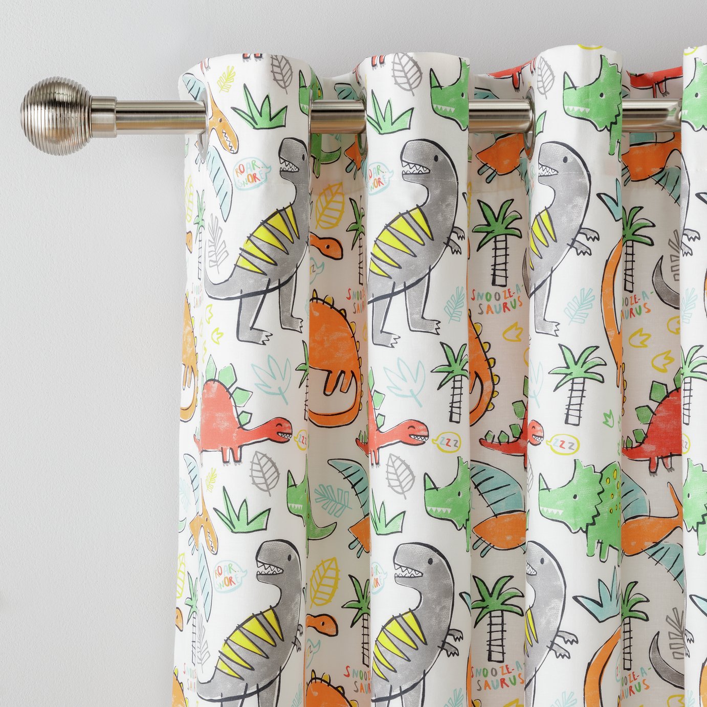 Argos Home Dinosaur Lined Eyelet Curtains Review