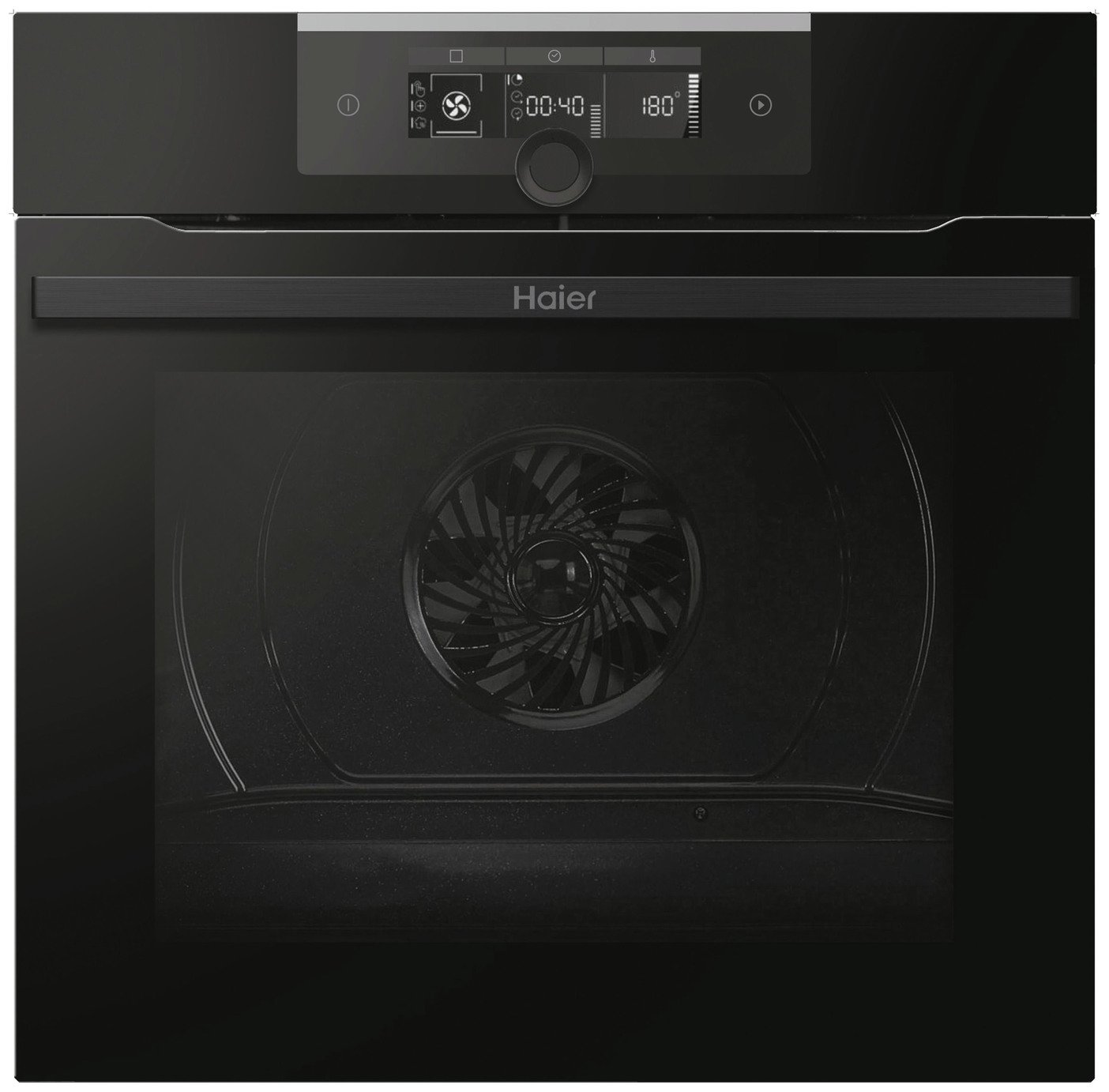 Haier HWO60SM2F3BH Built In Single Electric Oven – Black