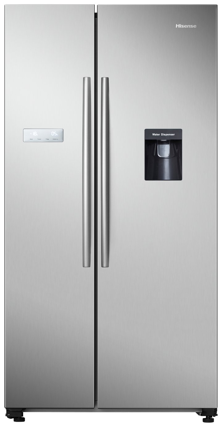 Hisense RS741N4WCE American Fridge Freezer - Silver