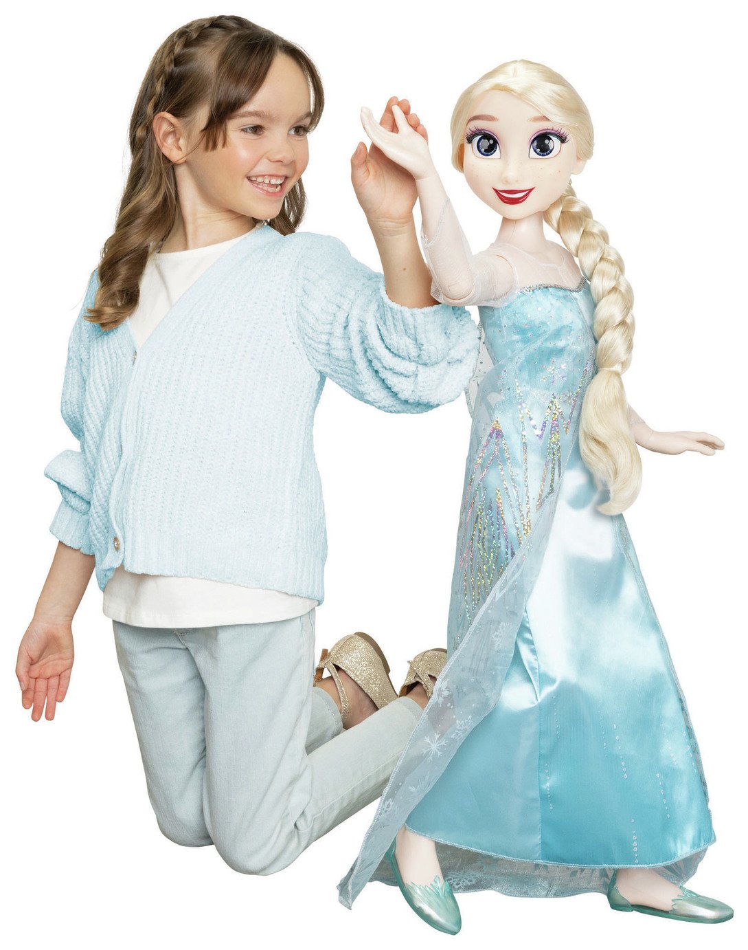 My size frozen doll on sale