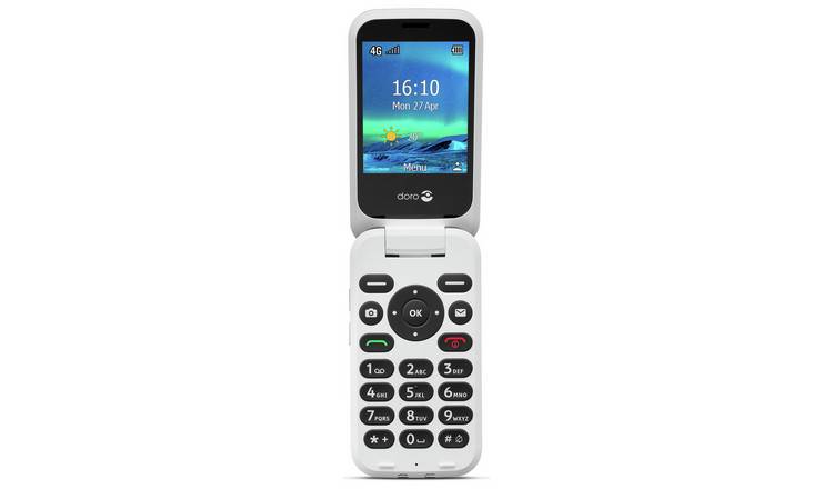 Vodafone Doro 6820 Mobile Phone - Black & White