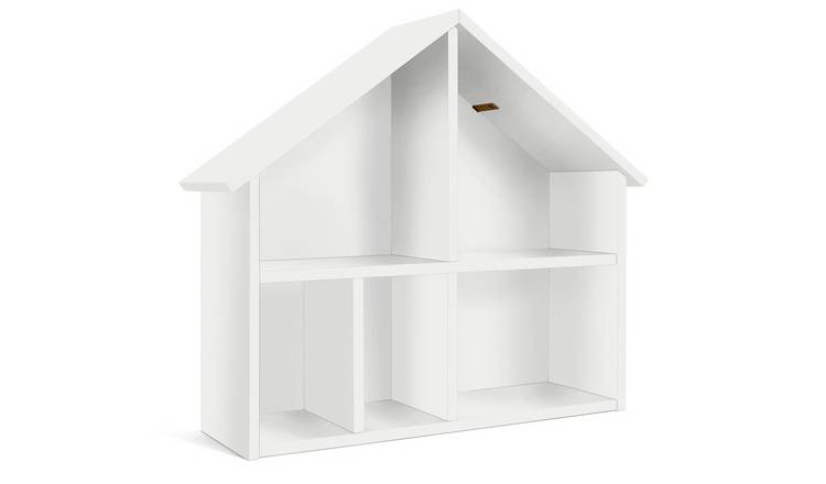 Buy Habitat Kids Casa House Storage Unit - White, Wall mounted and floating  shelves