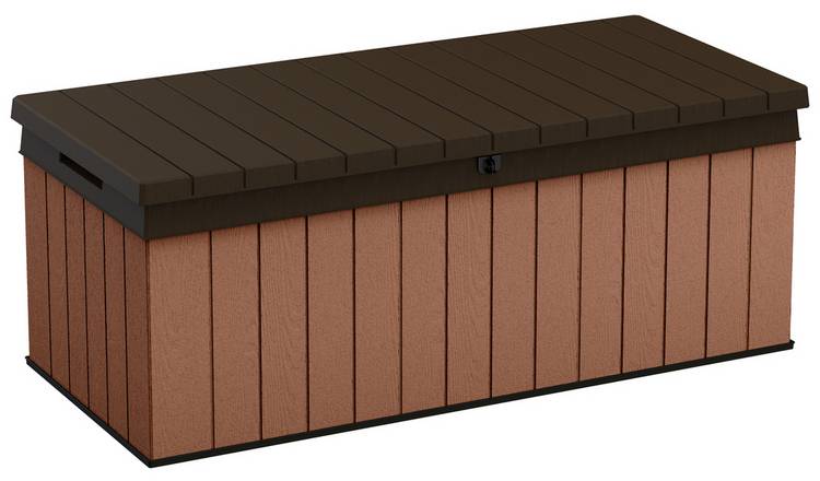 Storage Box With Seat Beige And Brown - Hunt Office UK