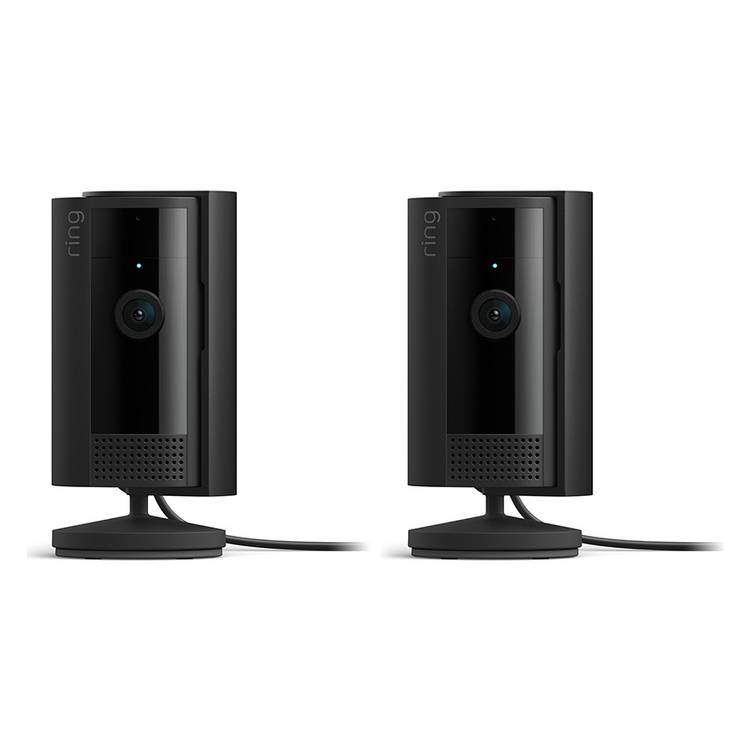 Ring Indoor Camera 2nd Gen - Black Security Camera - 2 Pack 0