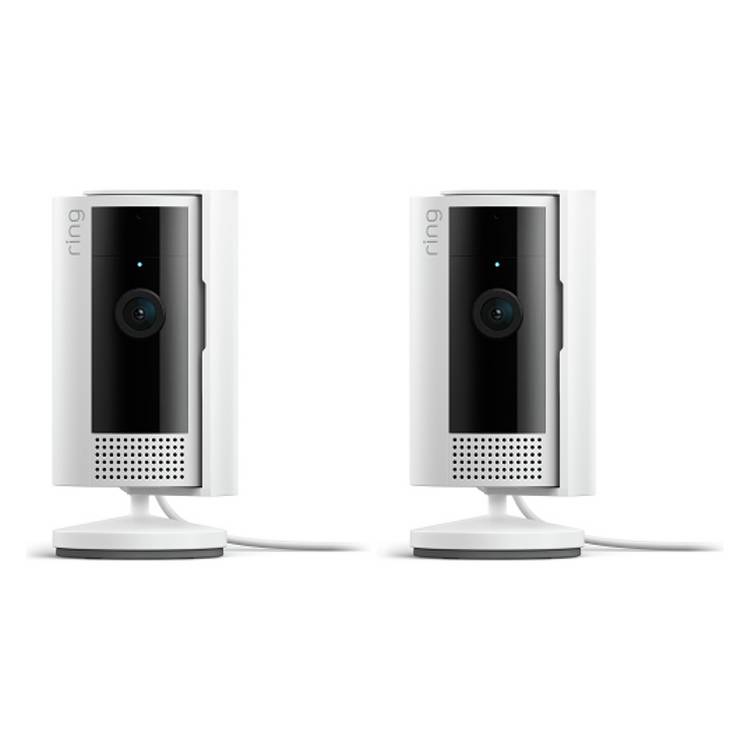 Ring Indoor Camera 2nd Gen - White Security Camera - 2 Pack 0