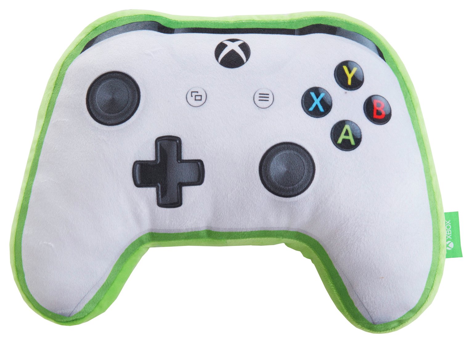 Xbox Kids Controller Shaped Cushion - Green - 28x40cm