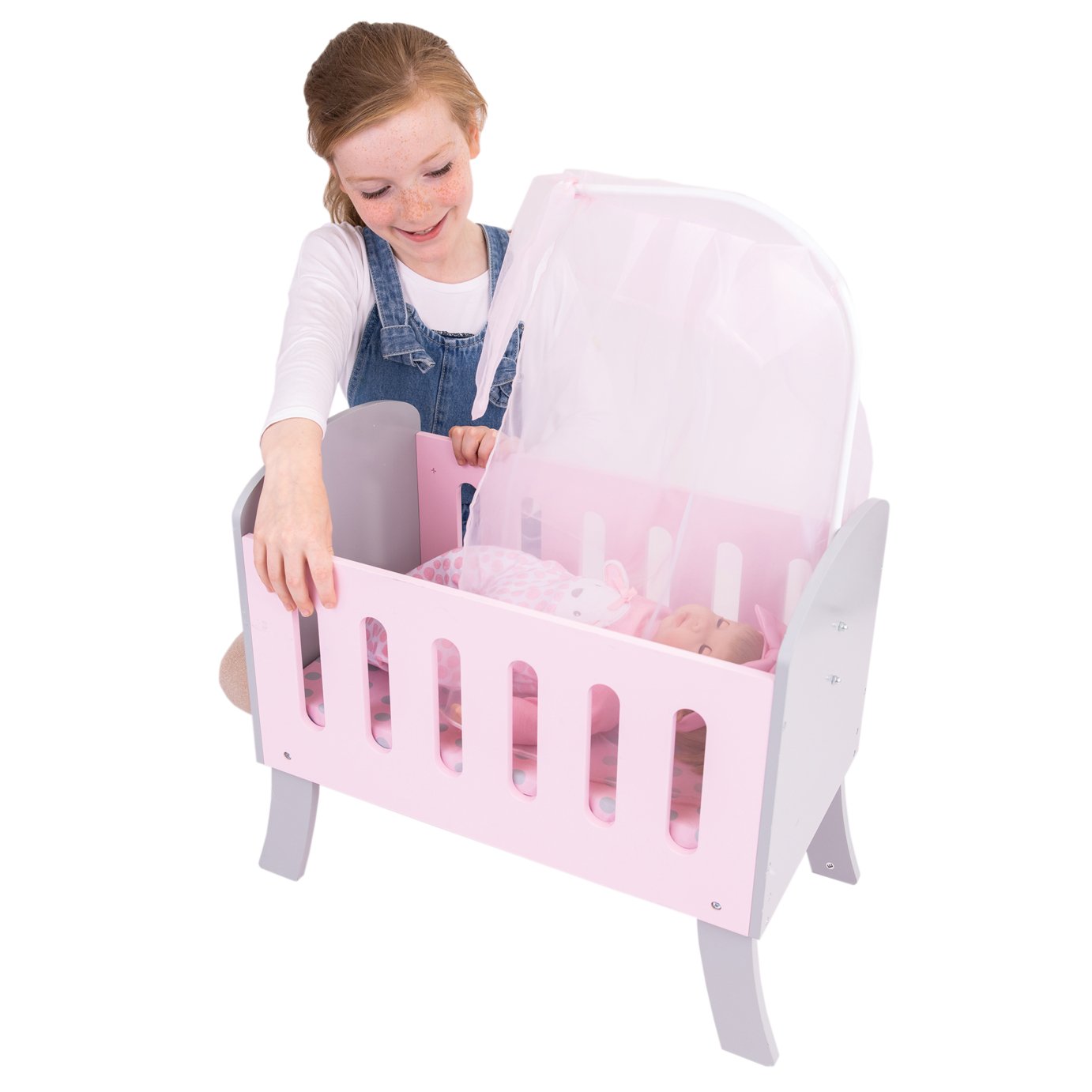 Tiny Treasures Wooden Cot