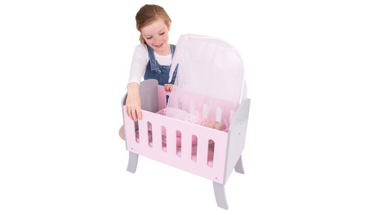 Doll store wooden cot