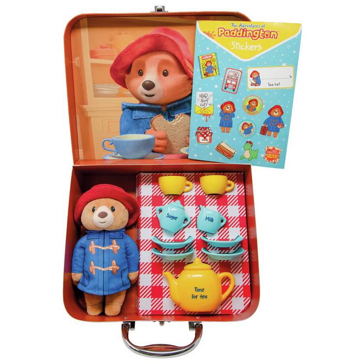 Paddington Soft Toy And Tea Set 0