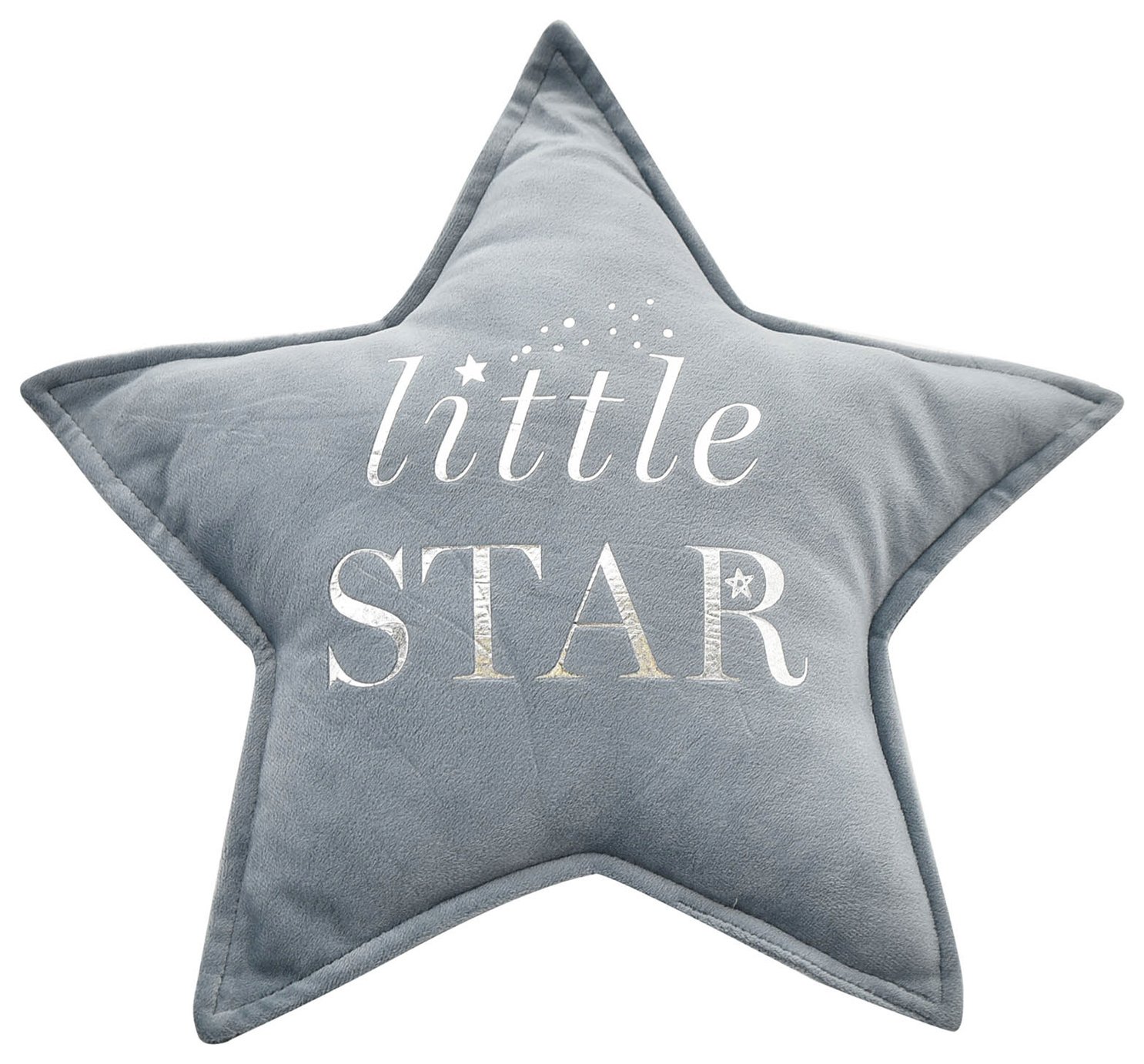 Bambino Little Star Cushion - Blue - 30x30cm