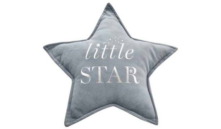 Bambino Little Star Cushion - Blue - 30x30cm