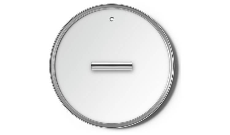 Smeg 24cm Glass and Stainless Steel Cookware Lid