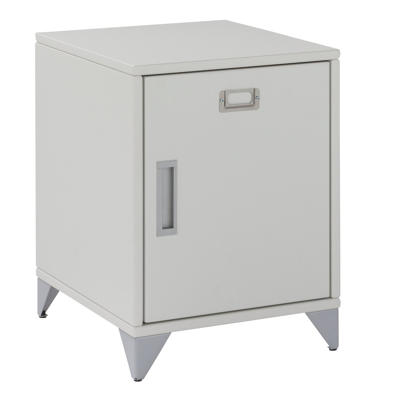 Argos Home Loft Locker White Bedside Cabinet Review