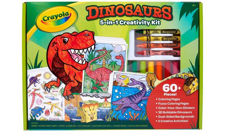 Buy Crayola Dinosaur 5-in-1 Creativity Kit | Drawing and painting