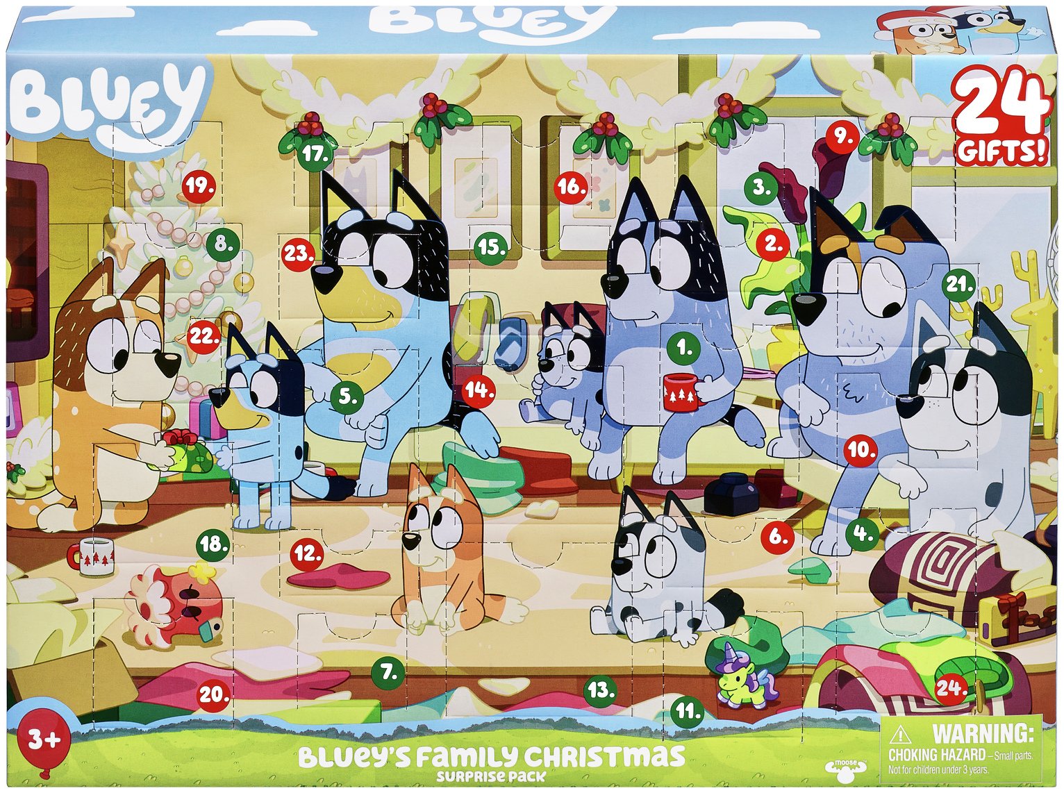 Bluey Advent Calendar (3369030) Argos Price Tracker pricehistory.co.uk