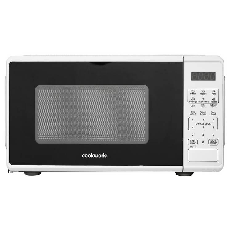 Cookworks 700W Digital Microwave - White 0