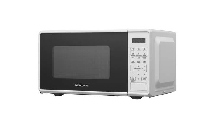 Argos white shop microwave oven