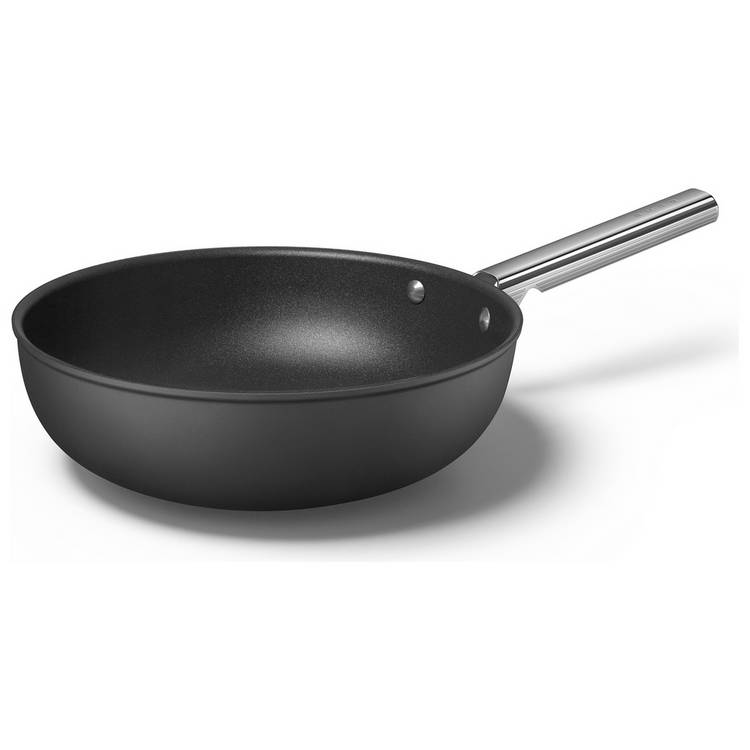 Smeg 30cm Non Stick Aluminium Wok 0