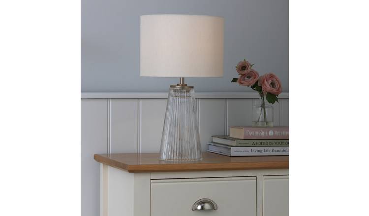 Argos table 2024 lamps white