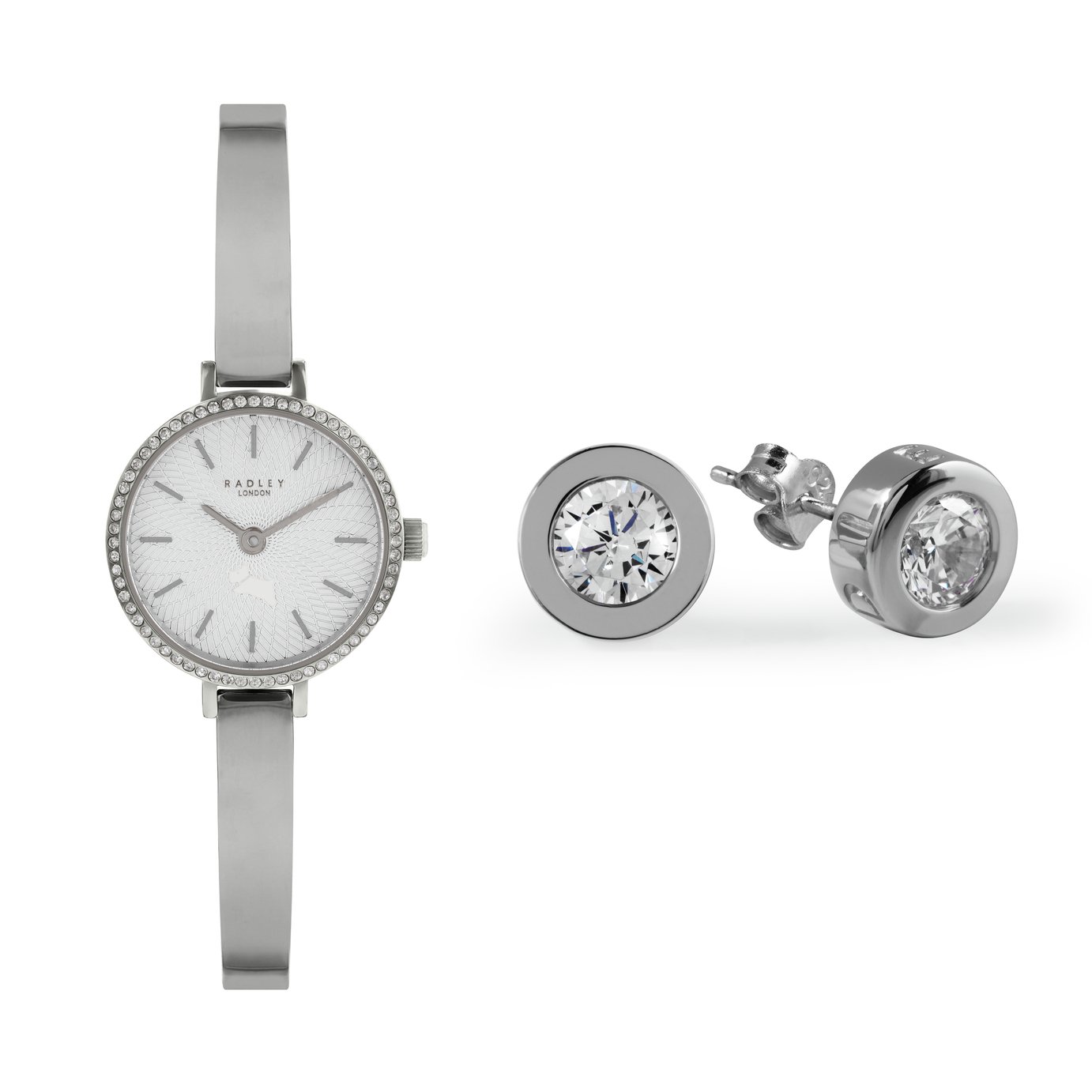 Radley Ladies Stainless Steel Watch and Bracelet Gift Set