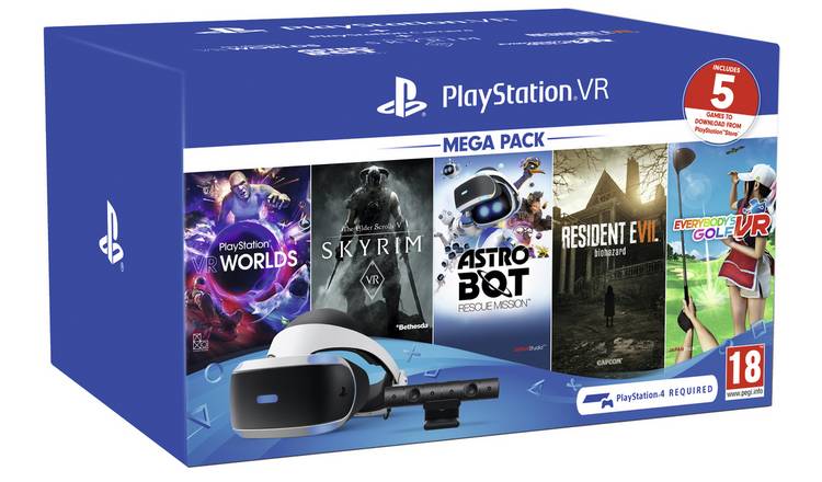 Buy Playstation Vr Megapack 2019 Virtual Reality Headsets Argos