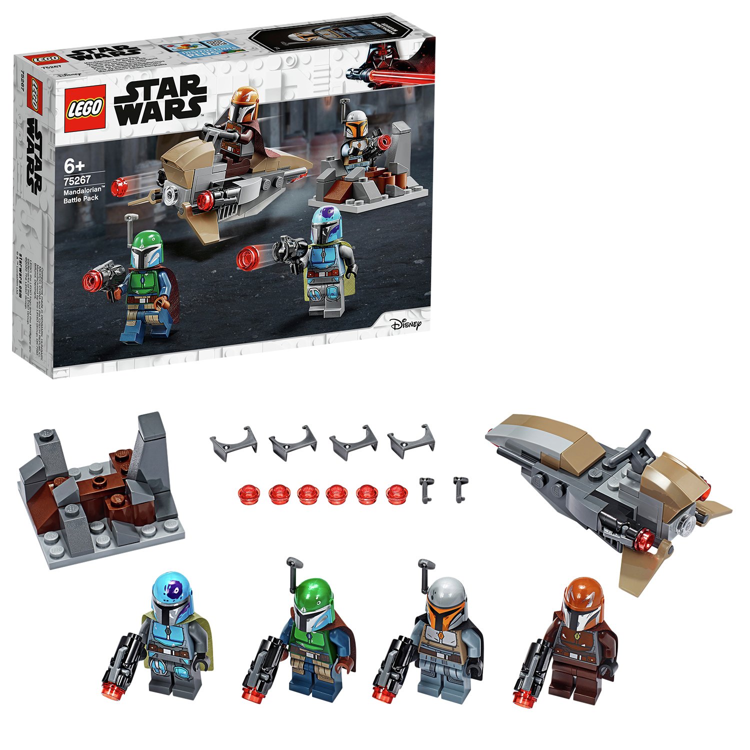LEGO Star Wars Mandalorian Battle Pack Building Set Review