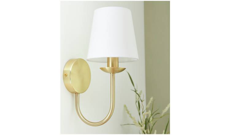 Shore Light Didcot Metal Wall Light - Gold