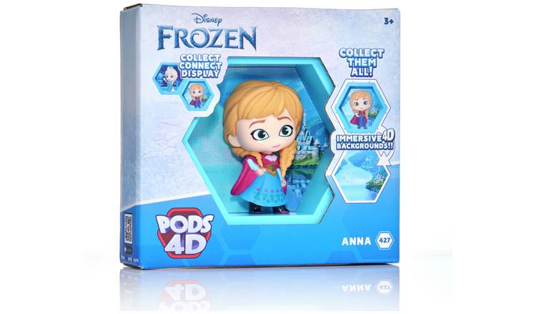 WOW! Pods 4D Disney Frozen Anna Doll - 4inch/10cm