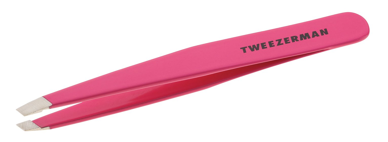 Tweerzerman Slant Tweezer - Pretty in Pink