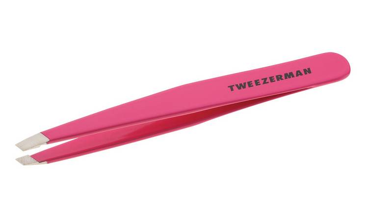Tweerzerman Slant Tweezer - Pretty in Pink