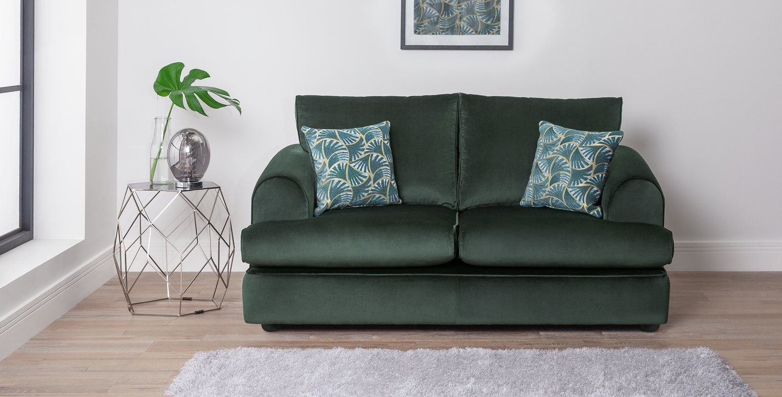 Argos Home Atticus 2 Seater Velvet Sofa Review