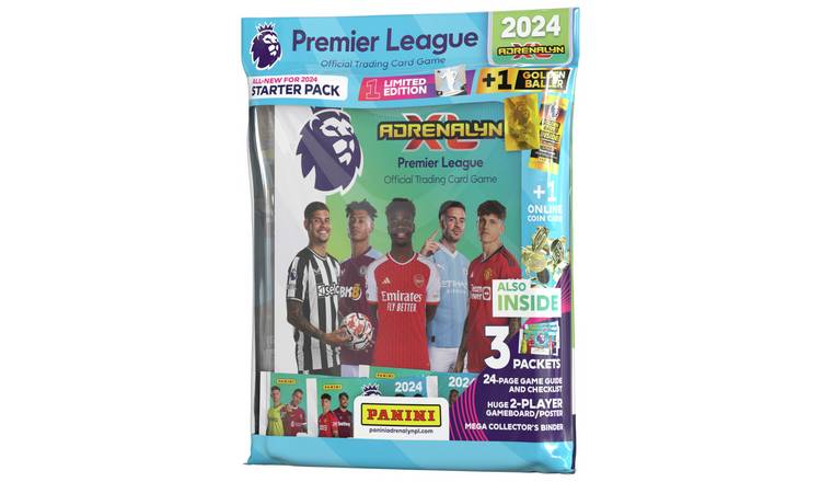 PANINI Adrenalyn 2023/2024 EPL Soccer Trading Cards Booster Pack